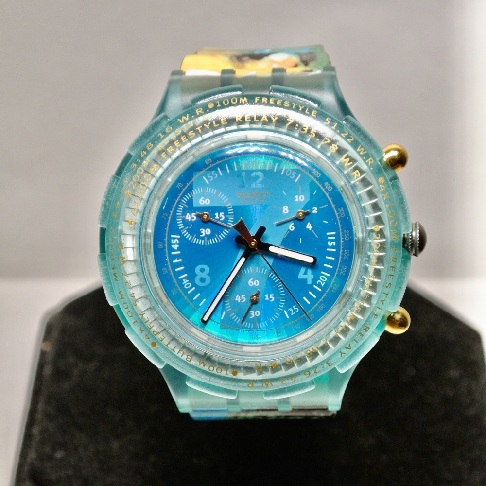 Swatch Watch 1995 MARK SPITZ SBZ103